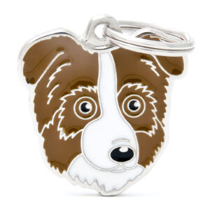 AUSTRALIAN SHEPHERD - BROWN - DOG ID TAG