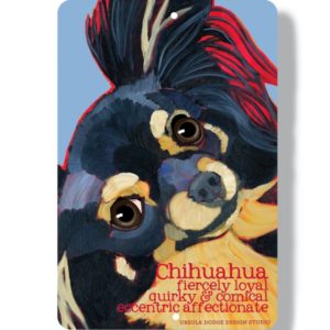CHIHUAHUA - METAL PLAQUE / PICTURE
