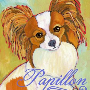 PAPILLON - FRIDGE MAGNET